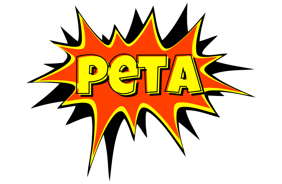 Peta bazinga logo