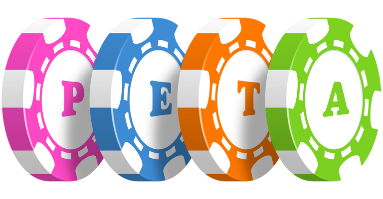 Peta bluffing logo