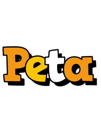 Peta cartoon logo
