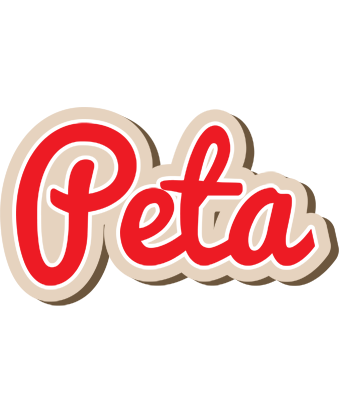 Peta chocolate logo