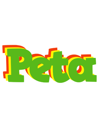 Peta crocodile logo