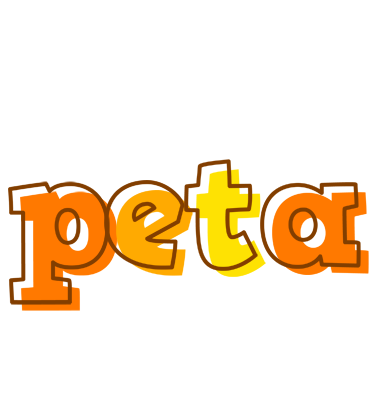 Peta desert logo