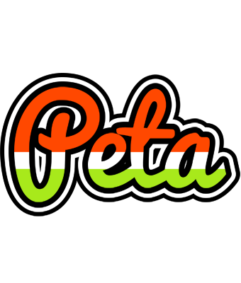 Peta exotic logo