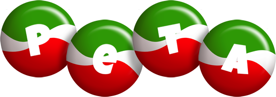 Peta italy logo