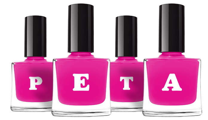 Peta nails logo