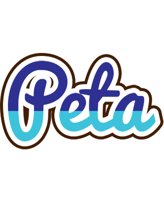 Peta raining logo
