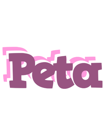 Peta relaxing logo