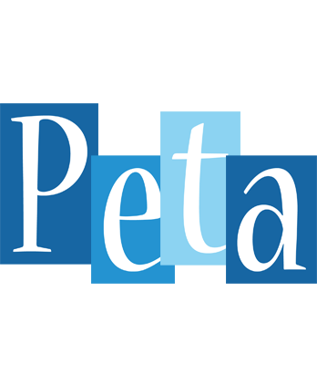 Peta winter logo