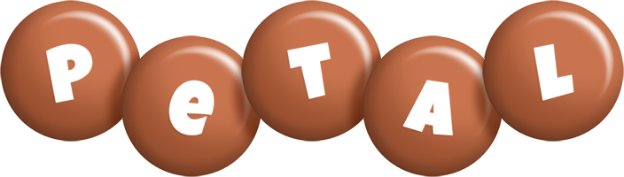 Petal candy-brown logo