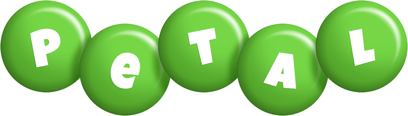 Petal candy-green logo