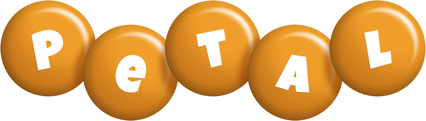 Petal candy-orange logo