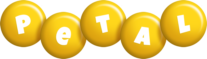 Petal candy-yellow logo