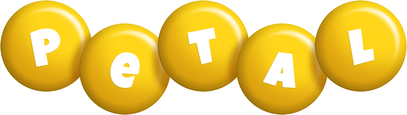 Petal candy-yellow logo