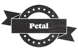 Petal grunge logo