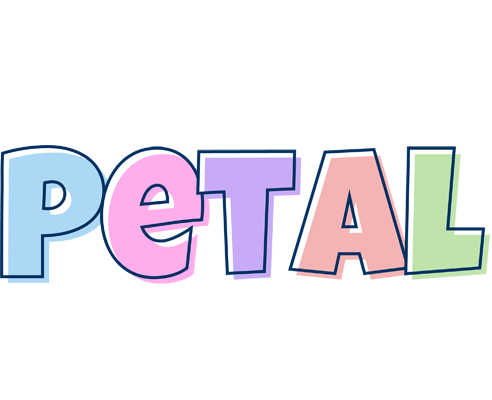 Petal pastel logo