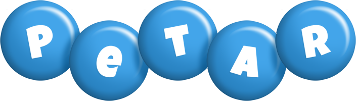 Petar candy-blue logo
