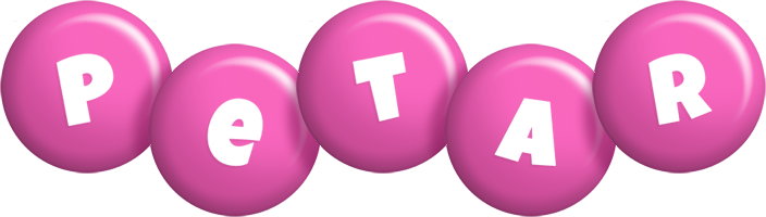 Petar candy-pink logo