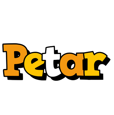 Petar cartoon logo