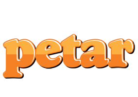 Petar orange logo