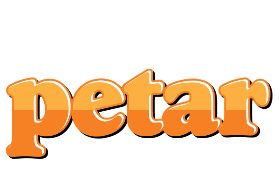 Petar orange logo