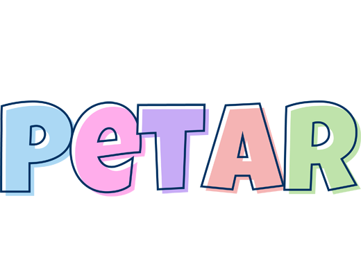 Petar pastel logo