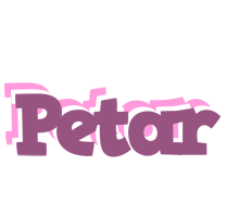 Petar relaxing logo