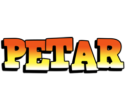 Petar sunset logo