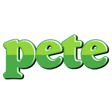 Pete apple logo