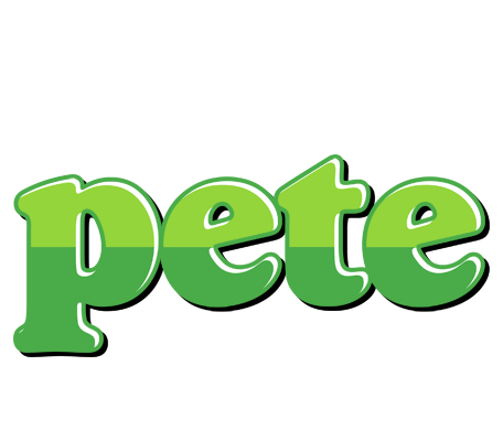 Pete apple logo