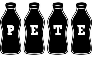 Pete bottle logo