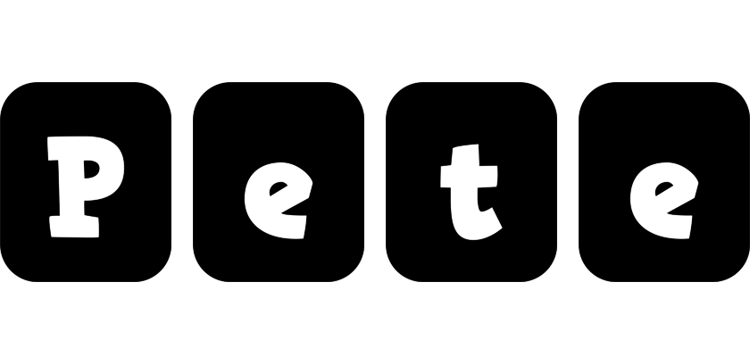 Pete box logo