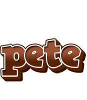 Pete brownie logo