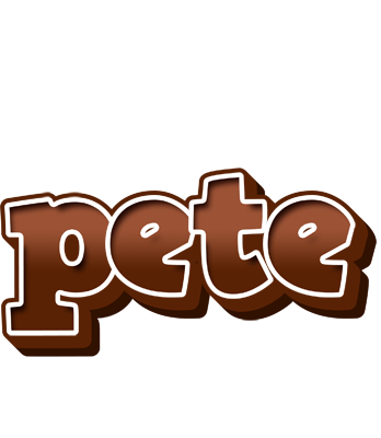 Pete brownie logo