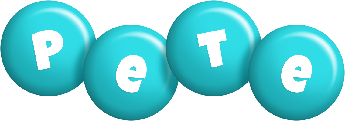 Pete candy-azur logo