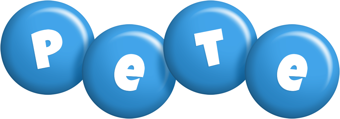 Pete candy-blue logo