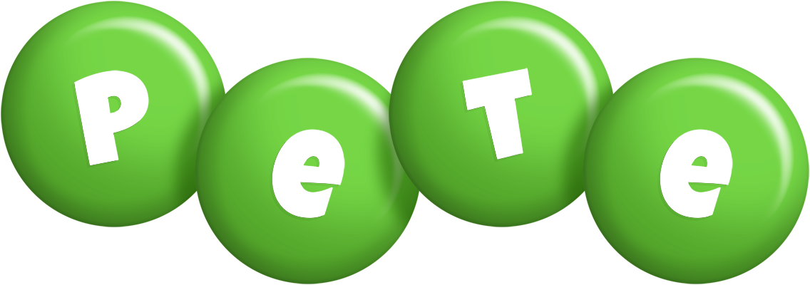 Pete candy-green logo