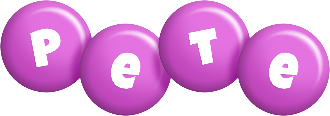 Pete candy-purple logo