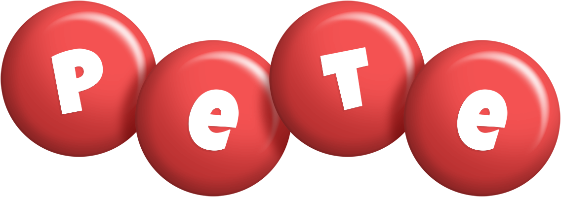 Pete candy-red logo