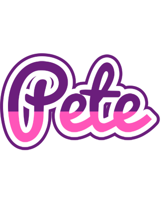 Pete cheerful logo