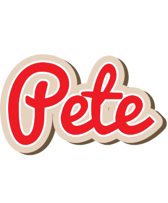 Pete chocolate logo