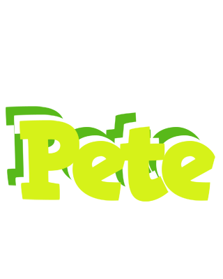 Pete citrus logo