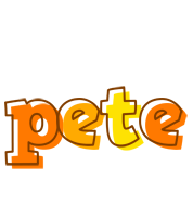 Pete desert logo