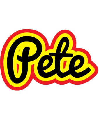 Pete flaming logo