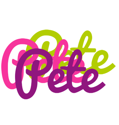 Pete flowers logo