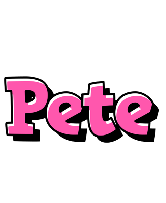 Pete girlish logo