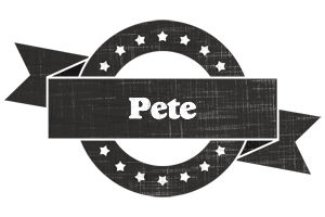 Pete grunge logo