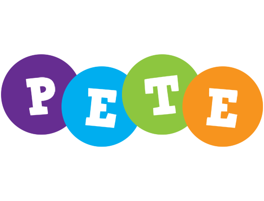Pete happy logo