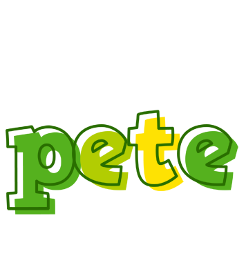 Pete juice logo