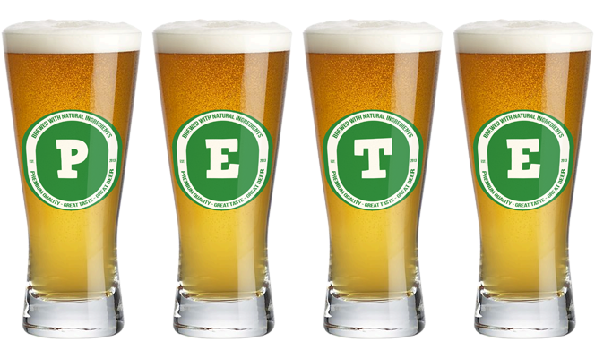 Pete lager logo