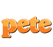 Pete orange logo